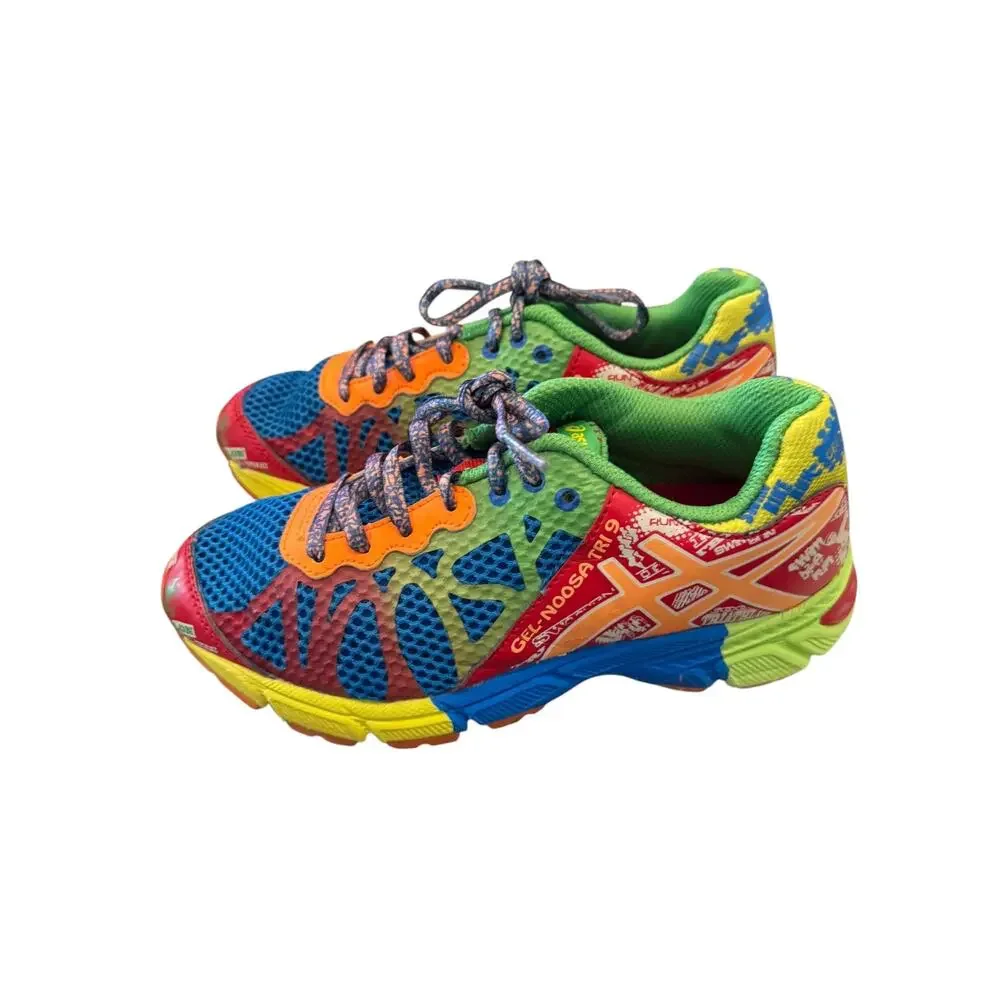 ASICS GEL-Noosa Tri 9 C401N Multicolor Running Shoes Big Kids Youth 2